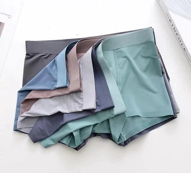 Men's Ice Silk Briefs Boxers (Pack of 2)